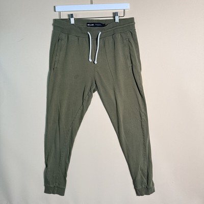 Only & Sons Slim Fit Joggers Sweat Pants Olive Men's Size L