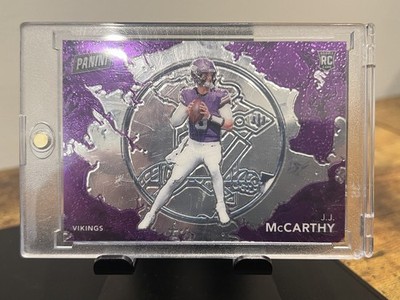 2024 Panini Player of the Day Rookie Prizm #POD1 J J McCarthy RC 35/99