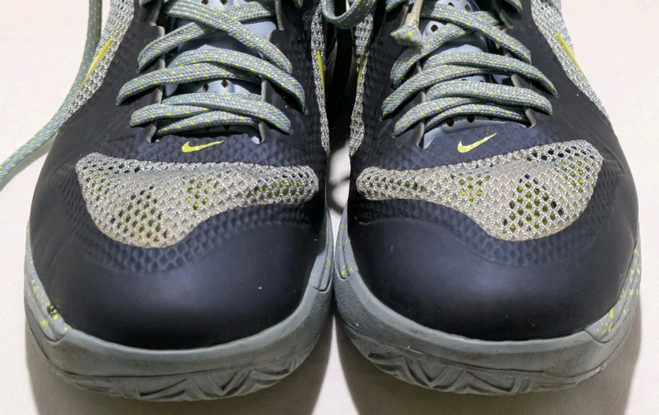 Size 11 - Nike Lunar Hypergamer Low Obsidian Cyber Speckled - Image 3 of 4