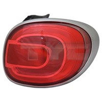 TYC Heckleuchte L.E.D Links FüR Fiat 500L 199_ 1.4 1.6 D Multijet 351_ 352_ 0.9