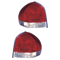 RüCkleuchten Heckleuchten Set Links & Rechts Rot FüR Hyundai Santa Fé I SM