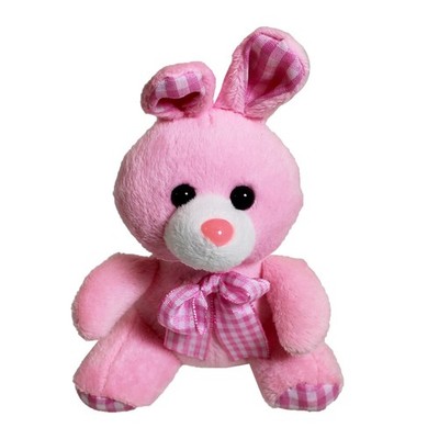Osterhase 10 cm rosa Clip auf Kinderwagen Tasche Spielzeug Plüschtier Stofftier Geschenk