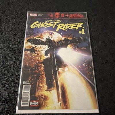 Damnation Johnny Blaze Ghost Rider 1A Clayton Crain (May 2018, Marvel) NM+