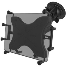 RAM Suction Cup Mount with X-Grip Holder for 12" Tablets, Fits iPad Pro and More