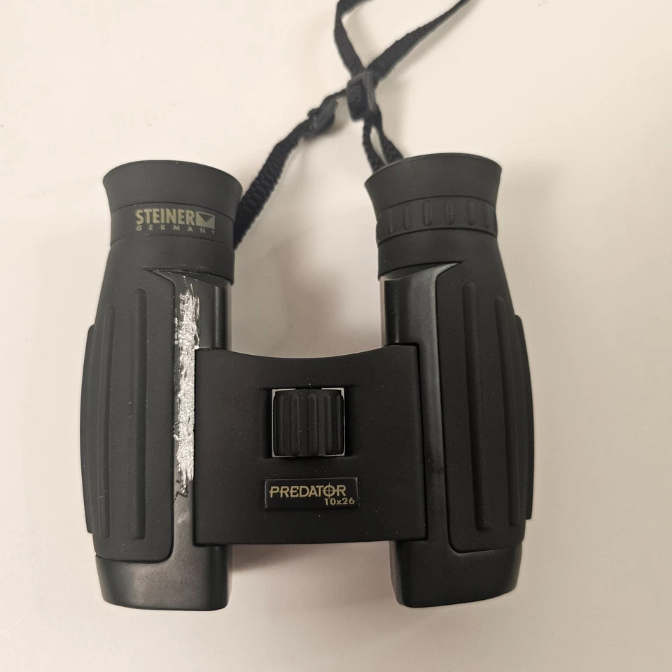 Steiner Germany Binoculars - Green Predator 10x26 With Black Case - Image 3 of 4