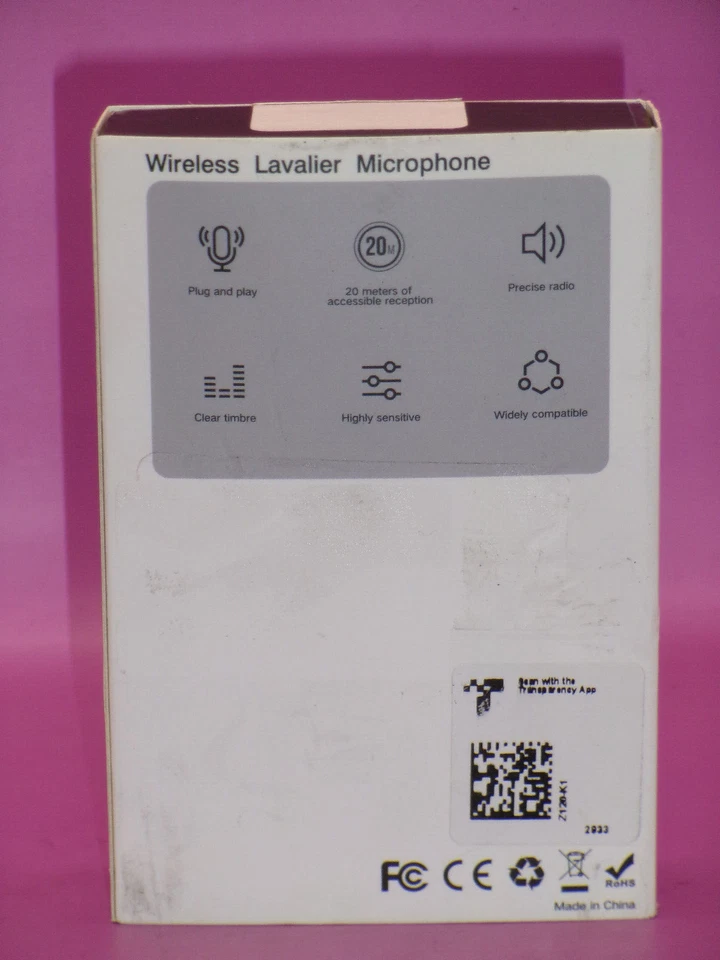 Wireless Lavalier Mini Microphone for Iphone w/ Lightning connector - Image 4 of 4