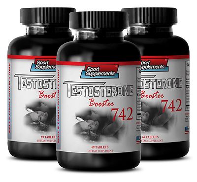 Male Edge Extender Pills - Testosterone Booster 742mg - Saw Palmetto 1000 3B