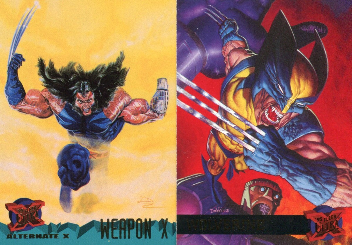Marvel X-Men 1995 Fleer Ultra Promo Card Lot 2 Promo Cards