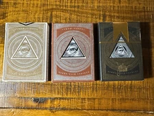 Verum Videre Playing Cards Lot KINGS WILD PROJECT Limited Gilded Signed Standard