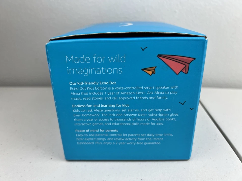 Echo Dot (4th Gen) Kids Edition PANDA Amazon Kids Alexa NEW/SEALED - Image 4 of 4