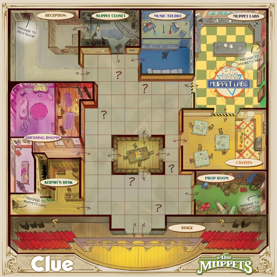 USAOPOLY: CLUE® The Muppets - Image 4 of 4