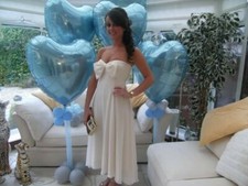 Ivory prom dress Size 10