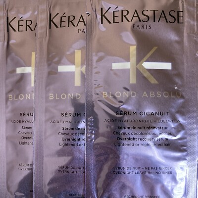 KERASTASE Blond Absolu Serum Cicanuit Overnight Recovery 3 -.20oz samples