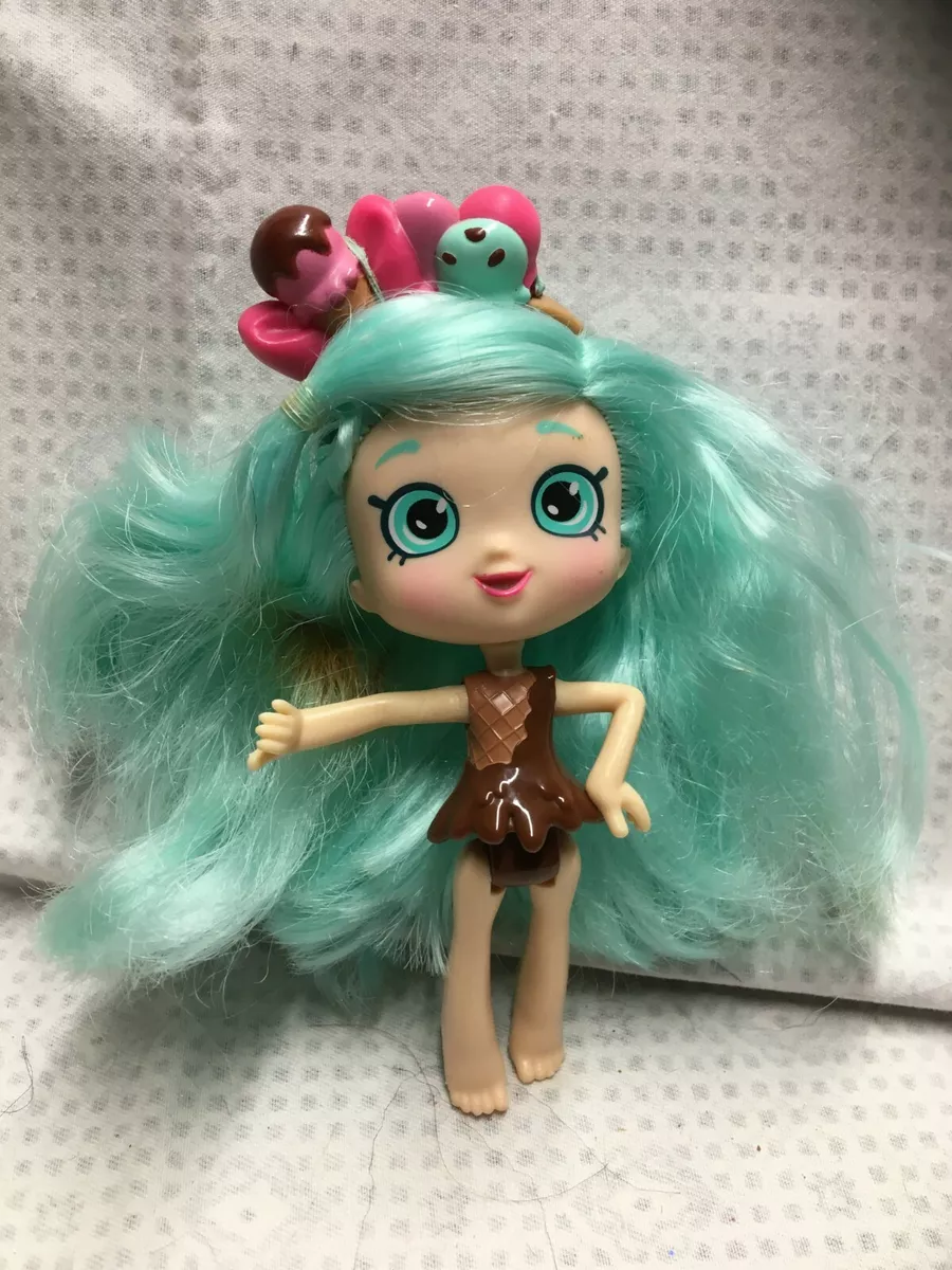 Blue hair store shopkins doll