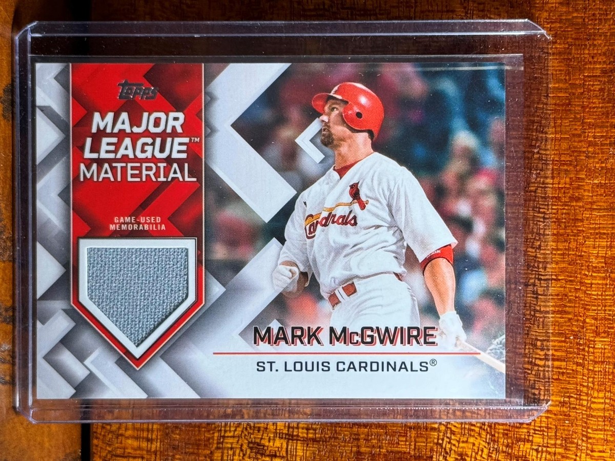 2022 Topps Series 1 MARK McGWIRE Major League Material Game Used 