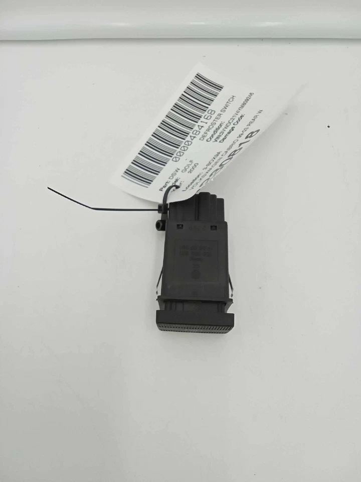 VOLKSWAGEN CABRIO 99-03 REAR WINDSHIELD DEFROST SWITCH 1E0 959 621 USED OEM - Image 2 of 4