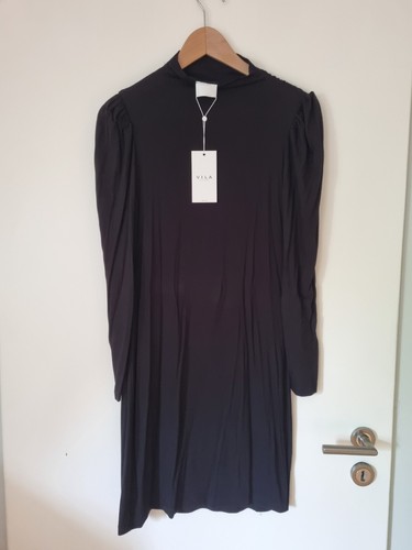 Vila wunderschönes schwarzes Kleid mit schönen Details Gr. 38 - 第 2/4 張圖片