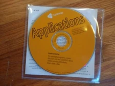 Gateway Applications Reinstallation CD Rom NEW