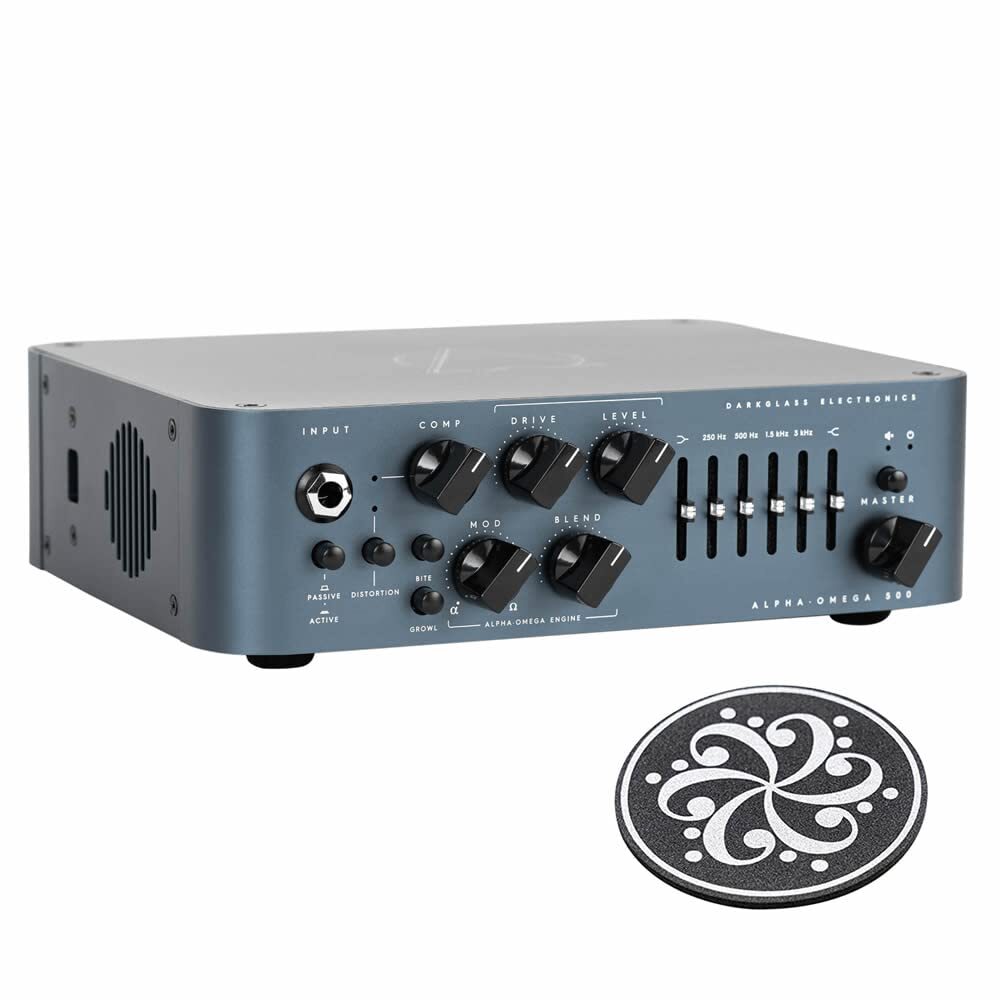Darkglass Electronics Alpha Omega 500 Bass Head Amplifier with