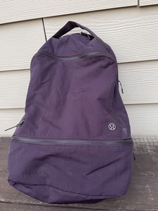 lululemon black cherry backpack