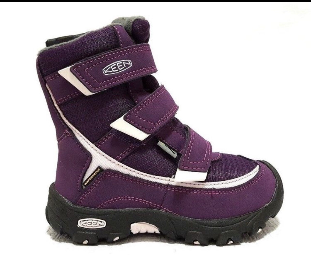 Stivali invernali Keen Trezzo II WP isolati impermeabili neve giovani taglia US 3 EU 35