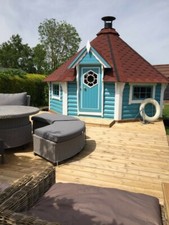 BBQ HUT 14.9m2 grill house / grillkota / grill cabin 