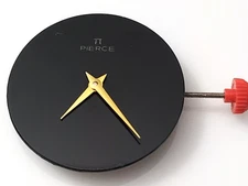 PIERCE ONYX DIAL MVT CAL 7001 PESEUX ( dial, hands & mvt) - Excellent Condition