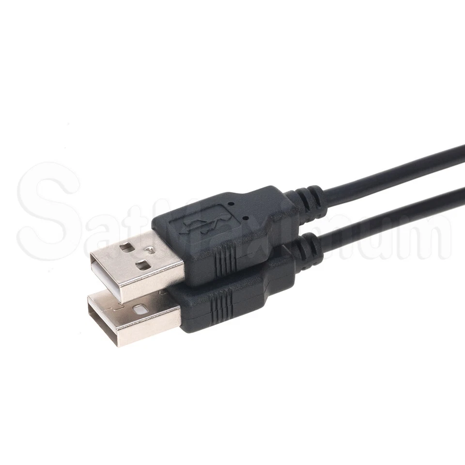 USB 2.0/3.0 Cable Type A Male to A Male High-Speed Data Transfer Charger Cord - Image 3 of 4