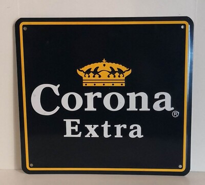 Corona Extra Blechschild, ca. 28,5 x 26,5 cm,  Deko, Bar, Kneipe, Gastro, Neu