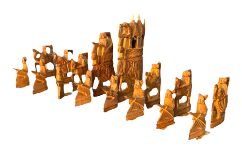 Premium Hand-Carved, Durable Classic Chess Pieces Set for Collectors & Players - Picture 5 of 7