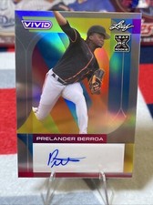 2022 Leaf Vivid #BA-PB1 Prelander Berroa Grey  # 22/40