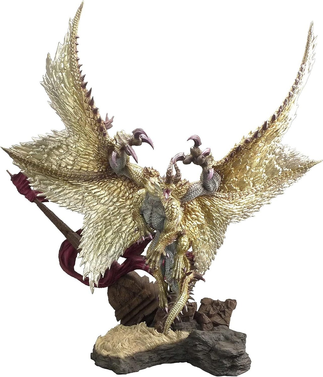 CAPCOM SHAGARU MAGALA フィギュア Monster Hunter Rise Sunbreak Shagaru Magala Creators Model Figure