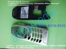 100 Original Nokia 6310 6310i Front Back Cover with Label Housing Shell NEW NEW