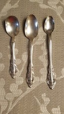 3 pc Oneida Community Plate Brahms Baby Spoons
