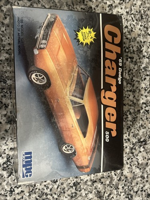 #ad #ad MPC ‘69 Dodge Charger 500 1 25 Scale Model Kit #6284 1987 FACTORY SEALED $60.00