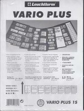 Lighthouse Vario Plus Pages -- Pack of 5 -- Black