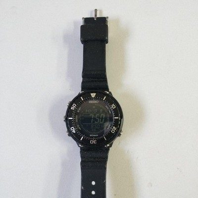 SEIKO S802-00A0 Prospex Fieldmaster Solar Digital Tuna Japan Movt Watch 832313
