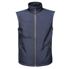 Regatta Octagon II navy/grey men's 3-layer softshell bodywarmer #TRA848