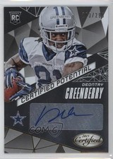 2015 Certified Certified Potential 203/299 Deontay Greenberry #CP-DG Auto 2u3