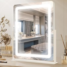 Vanity Mirror with Lights, 19" Lar Makeup Mirror with Lights,