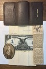 NY CITY HISTORY Dr. Wm. Sirovich-Sophie Loeb-1898 $1.00 Black Eagle-Photo-Wallet — photo 1