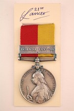 ARMY MILITARY EAST & CENTRAL AFRICA MEDAL & UGANDA BAR