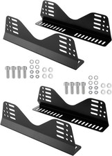 Side Mount Brackets For Bucket Race Seats Universal Racing Seat Bracket Black