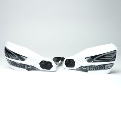 Cycra Primal Hand Shields SE - White for Powersports Bikes and Quads