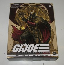 COBRA COMMANDER SNAKE SUPREME GI Joe Classified MISB New Action Figure