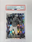 JACKSON HOLLIDAY 2022 BOWMAN CHROME DRAFT 1ST B/W RAYWAVE PSA 10 Q2093