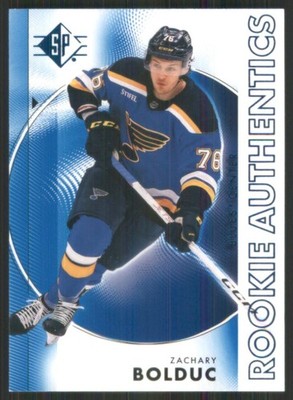 2024-25 SP Blue #117 Zachary Bolduc St. Louis Blues TW558