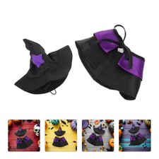 1 Set Dog Halloween Costumes Girl: Halloween Pet Cosplay Wizard Cloak - Cat Dog