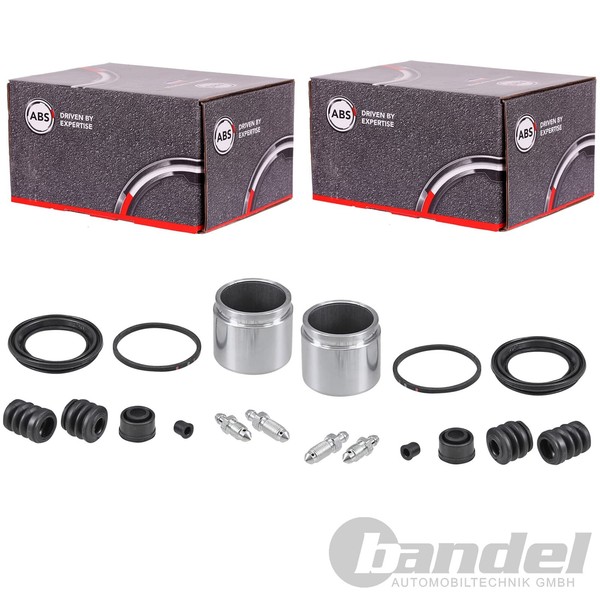 2X A.B.S. Bremssattel RAPARATUR-SATZ Vorne Passend FüR Honda Accord Hyundai Acce-image