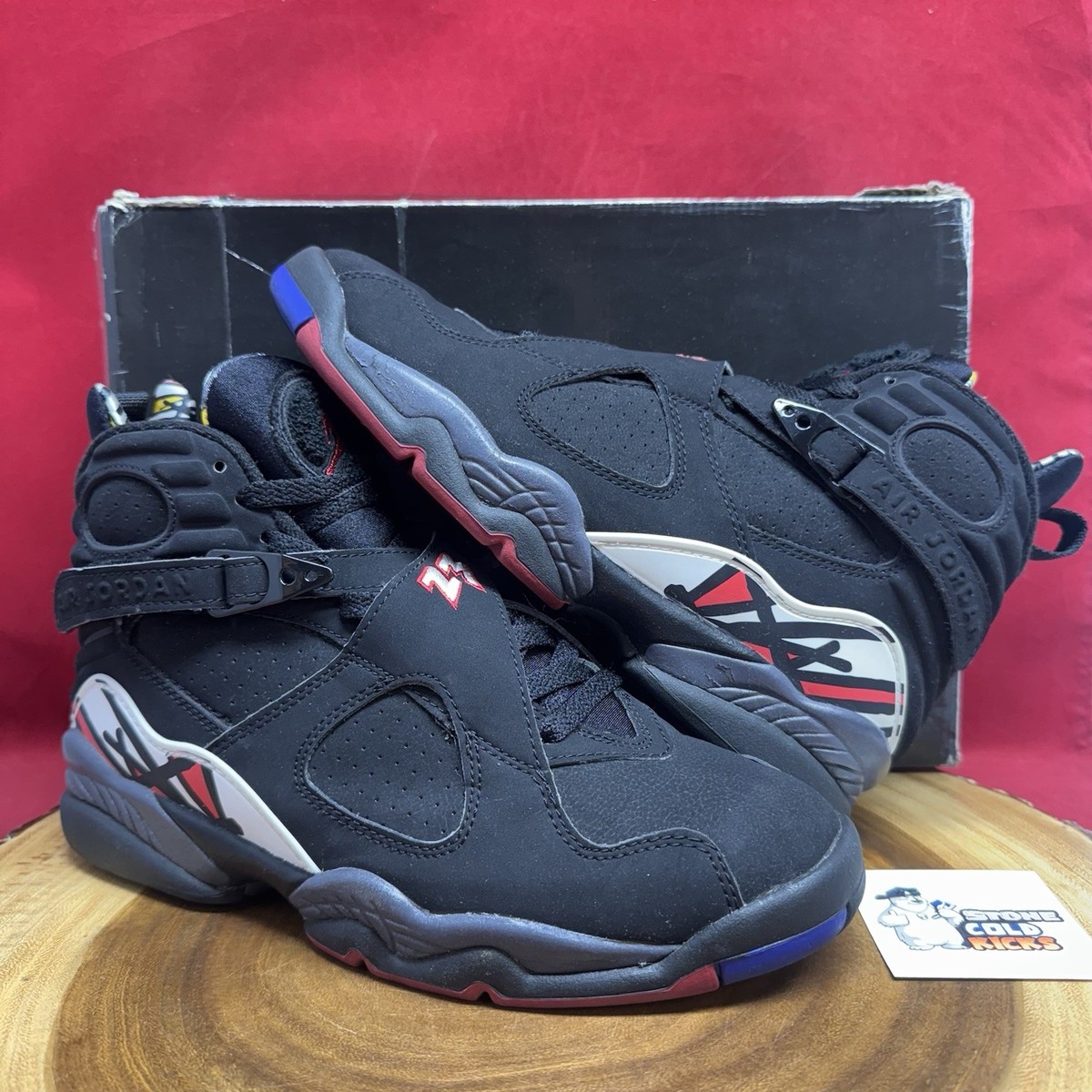 Nike Air Jordan 8 Retro Playoff 2007 Size 7.5 OG 305381-061 VIII I